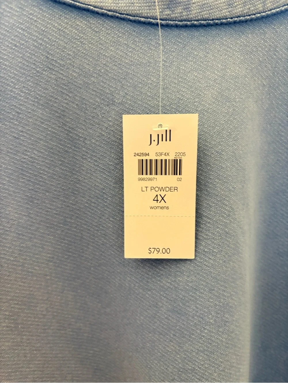 2pc J.Jill Cotton Top & Skirt NWT